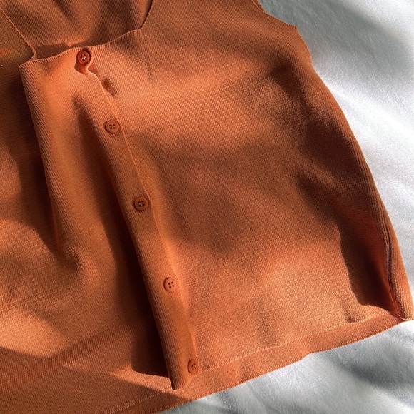 Brand new babaa vest no 39 cognac - Picture 3 of 4